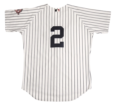 2003 Derek Jeter Game Used New York Yankees Home Jersey (Steiner)